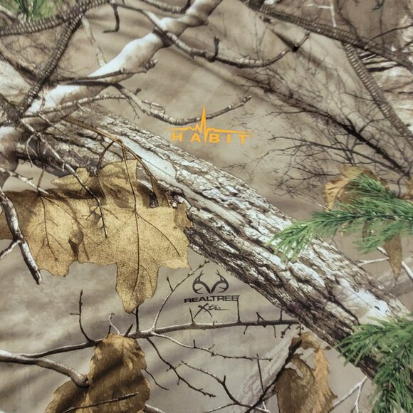 Habit Camo Shirt Men's XL Realtree Xtra Pattern Lightweight t-shirt - Picture 6 of 8
